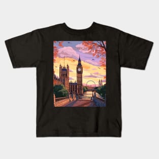 London, England, Big Ben, Travel Print, Travel Wall Art, Travel Home Décor, Travel Gift Art Kids T-Shirt